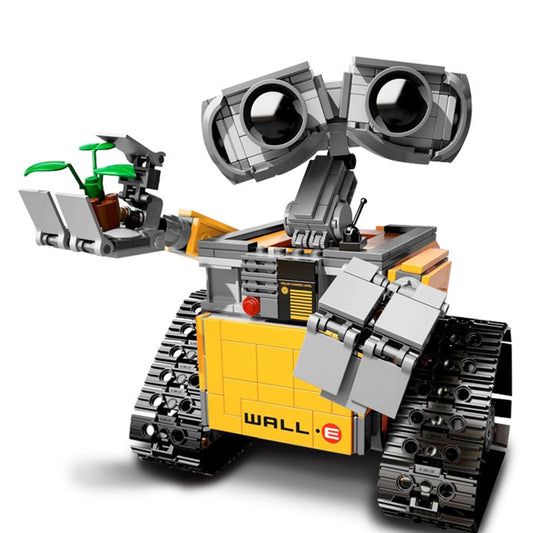 Disney Walle Movie WALL.E Eva Robot MOC DIY Model Building Blocks Bricks Sets Classic Dolls Kids Toys For Children Gift